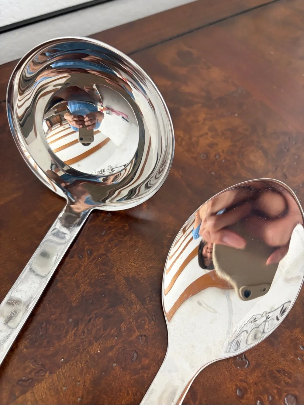 All Clad Stainless Steel Serving Spoon and Ladle